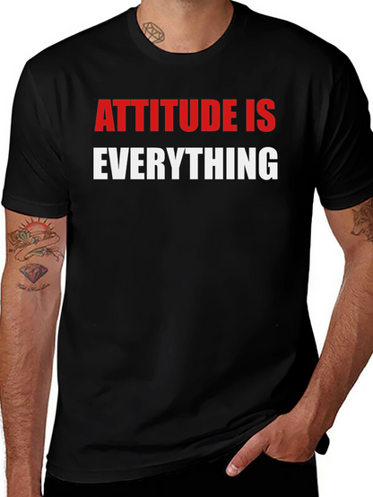 Camiseta Negra - Actitud Lo Es Todo