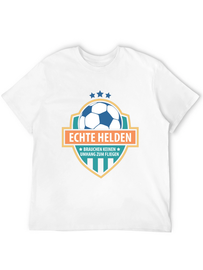 Camiseta Negra Fútbol Echte Helden