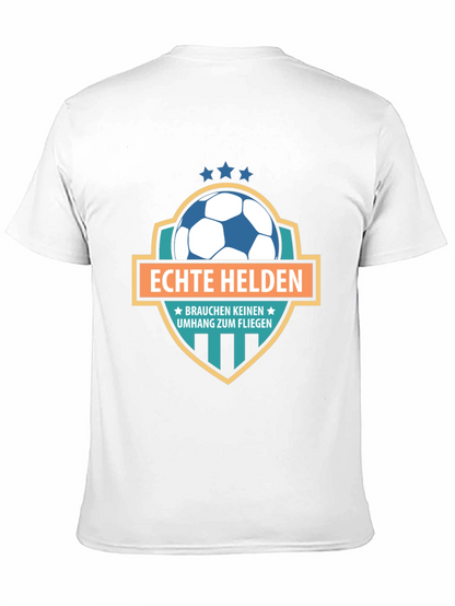 Camiseta Negra Fútbol Echte Helden