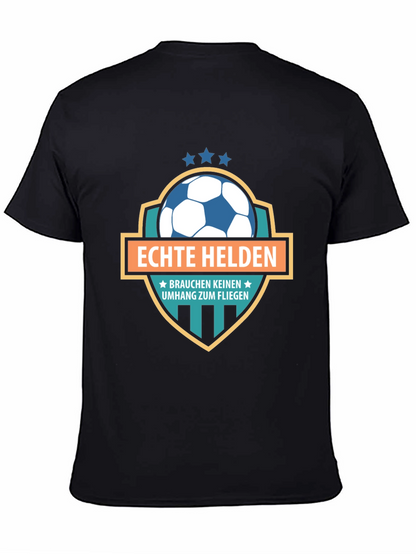 Camiseta Negra Fútbol Echte Helden