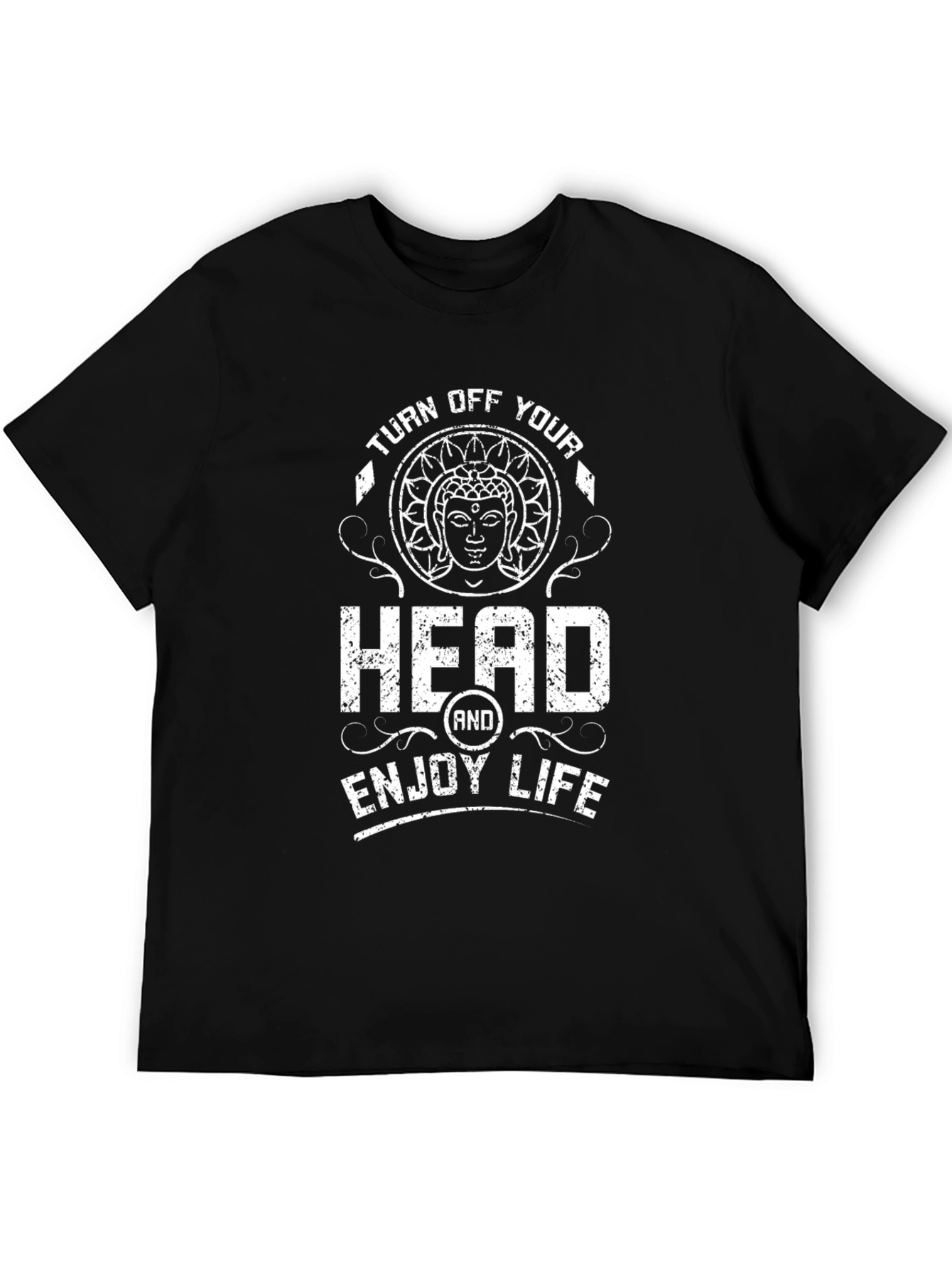 Camiseta Negra Relax Apaga tu Mente