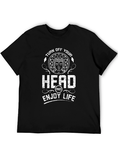 Camiseta Negra Relax Apaga tu Mente