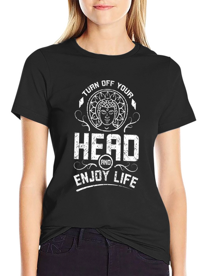 Camiseta Negra Relax Apaga tu Mente