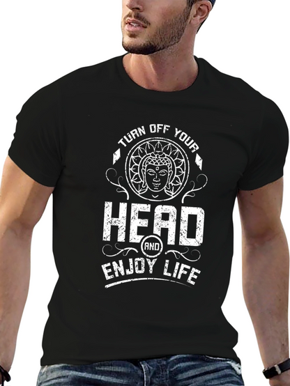 Camiseta Negra Relax Apaga tu Mente