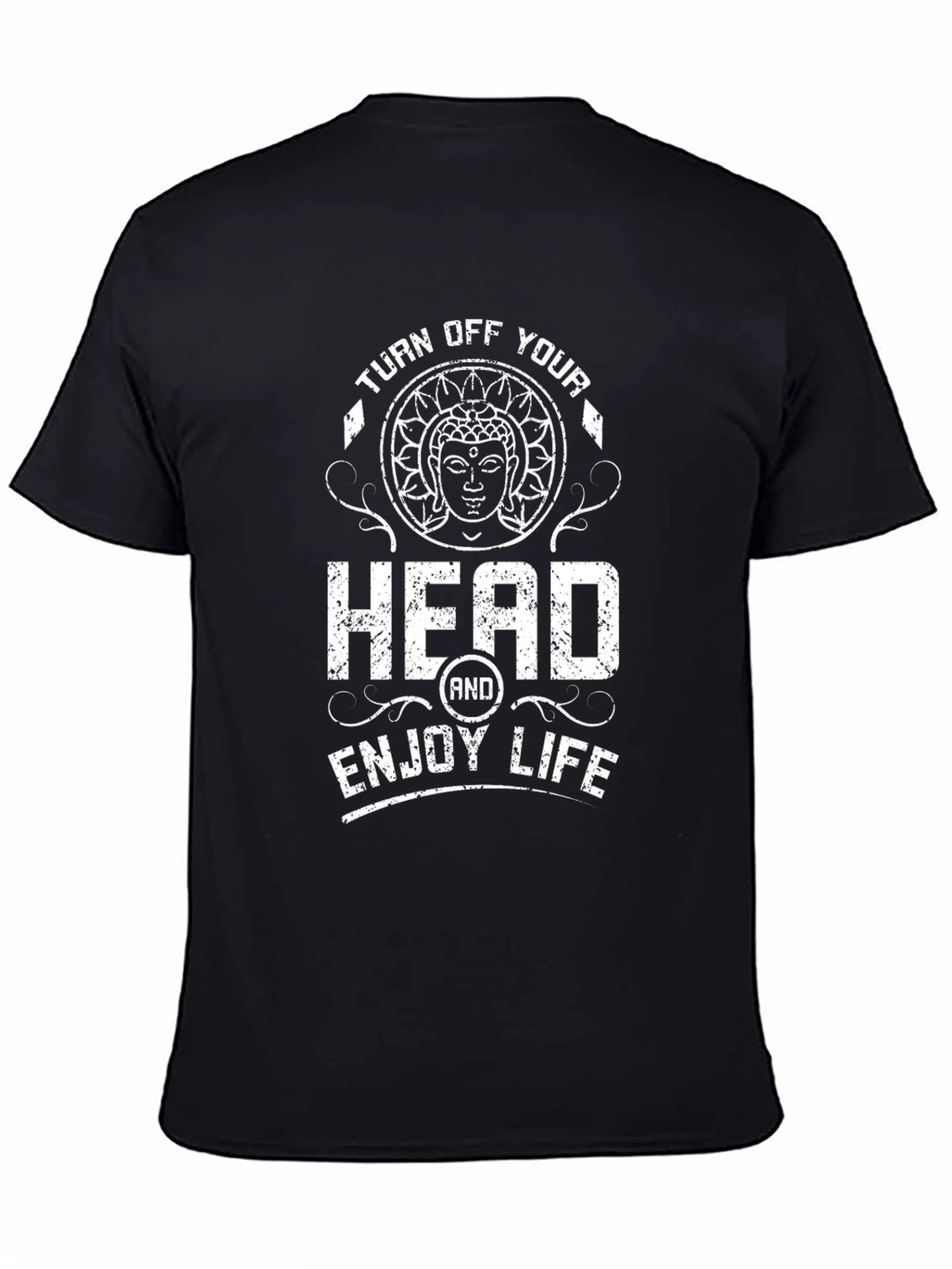 Camiseta Negra Relax Apaga tu Mente