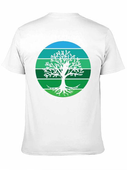 Camiseta Negra Árbol de la Vida Retro