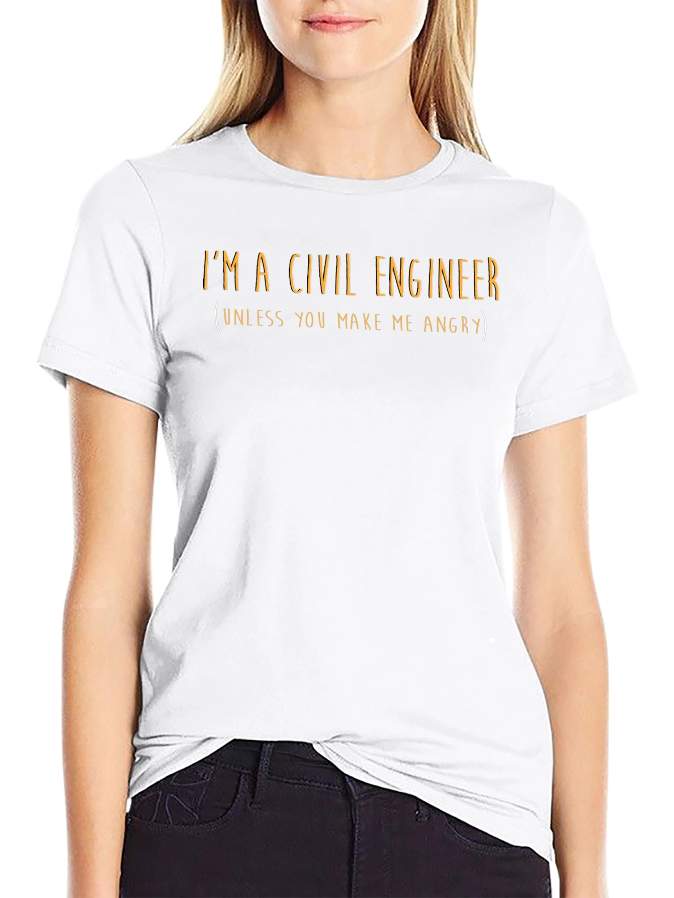 Camiseta Ingeniero Civil - No me hagas enojar