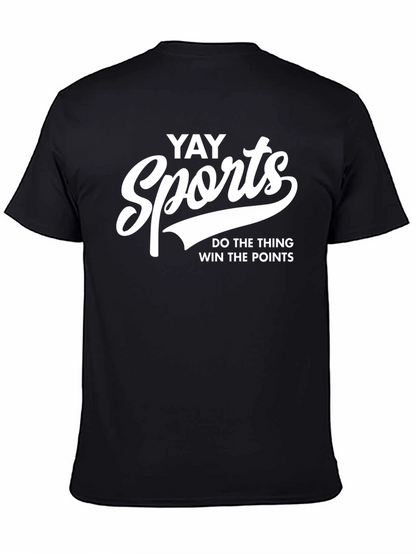 Camiseta Negra Yay Sports para Aficionados