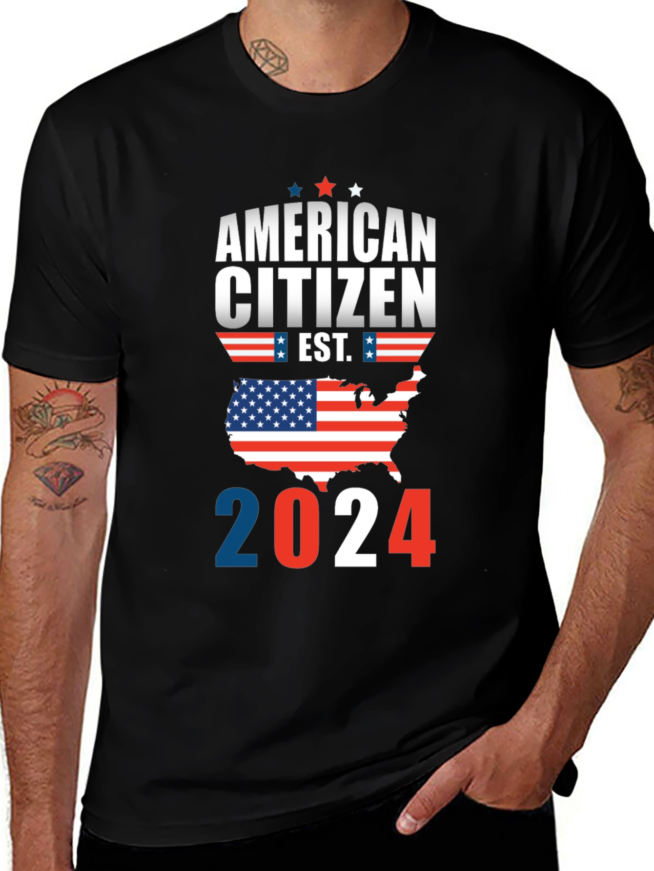 Camiseta Ciudadano Americano 2024