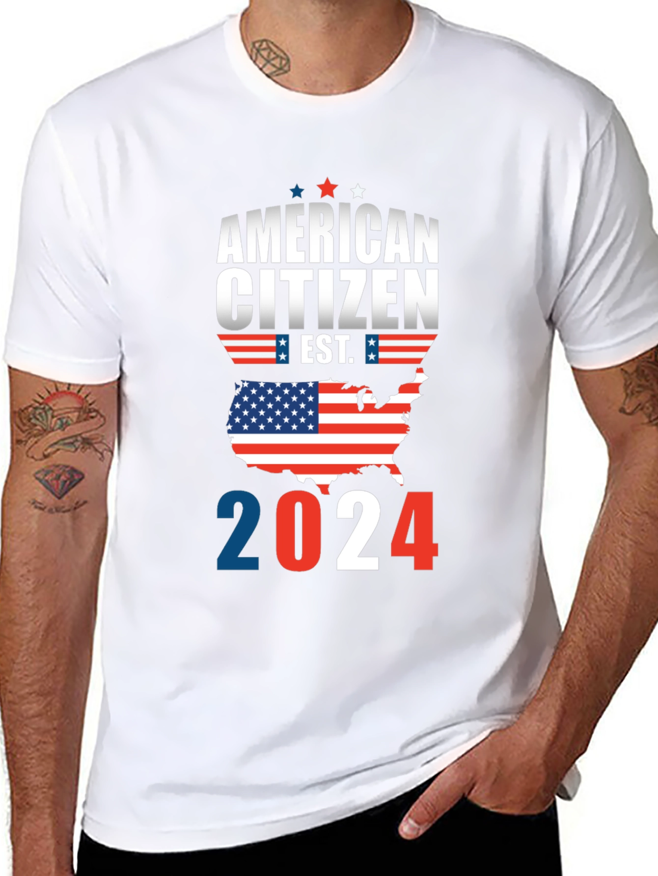 Camiseta Ciudadano Americano 2024