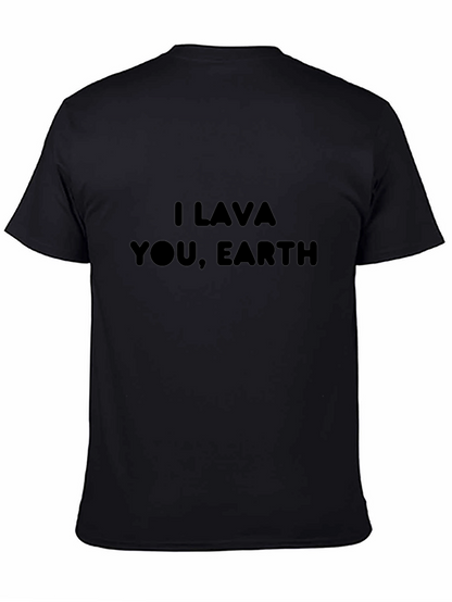 Camiseta Negra I Lava You Earth