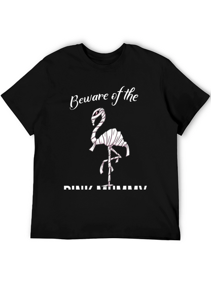 Camiseta Negra - Flamingo Momia