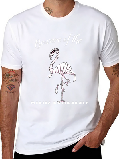 Camiseta Negra - Flamingo Momia