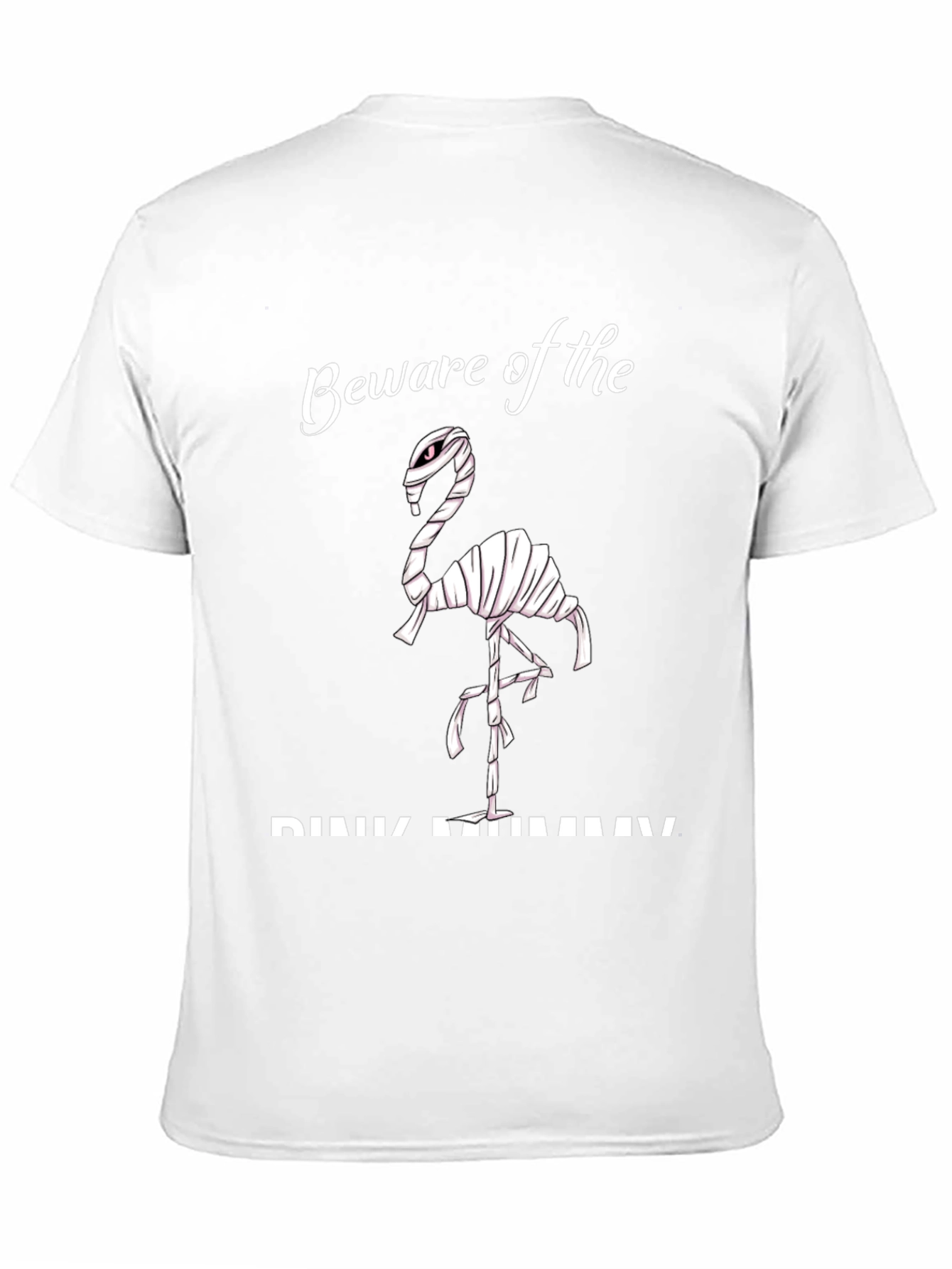 Camiseta Negra - Flamingo Momia