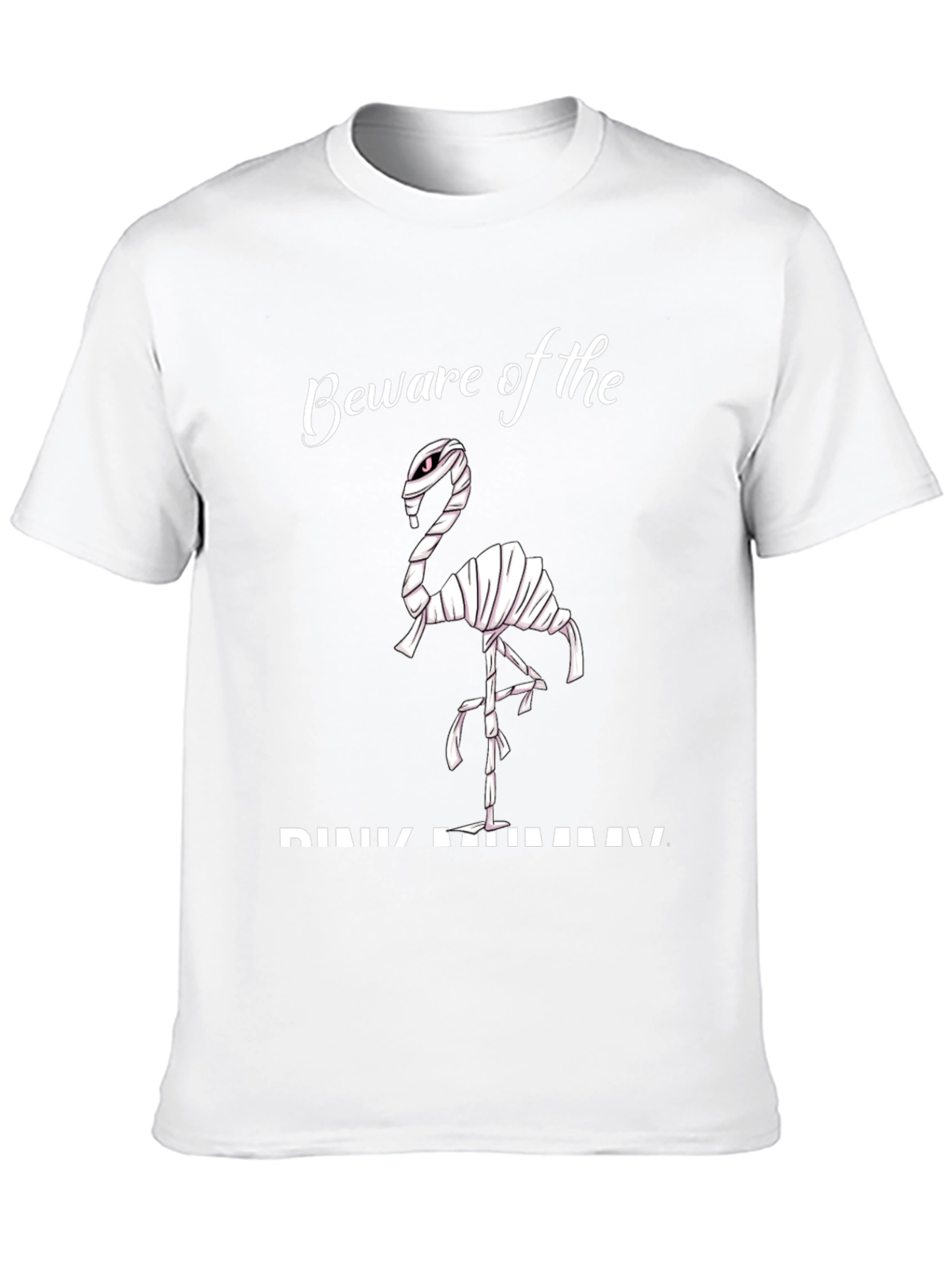 Camiseta Negra - Flamingo Momia