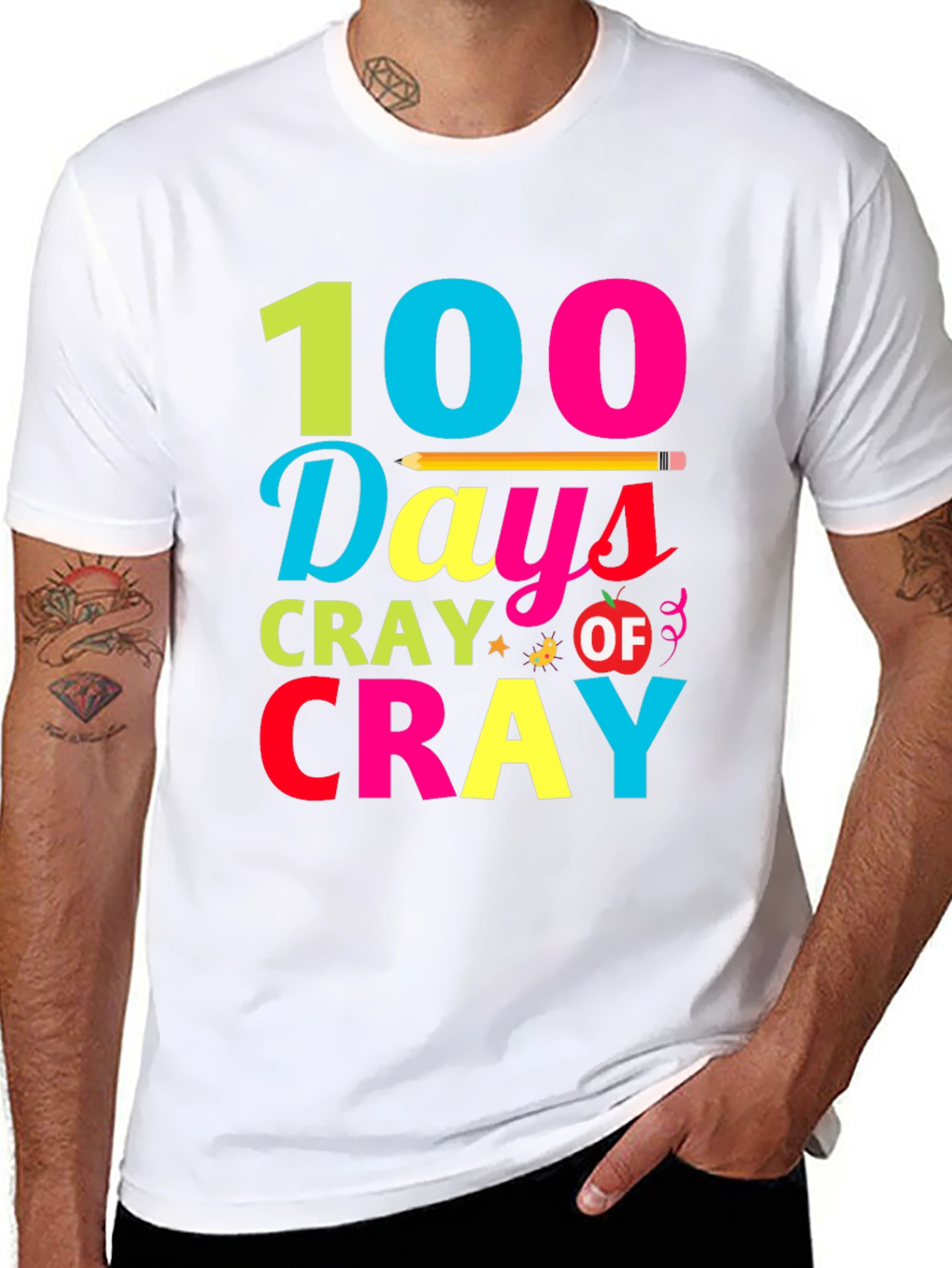 Camiseta 100 Días de Locura Escolar