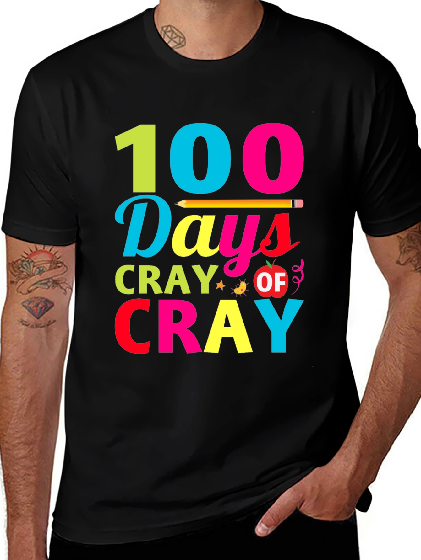 Camiseta 100 Días de Locura Escolar
