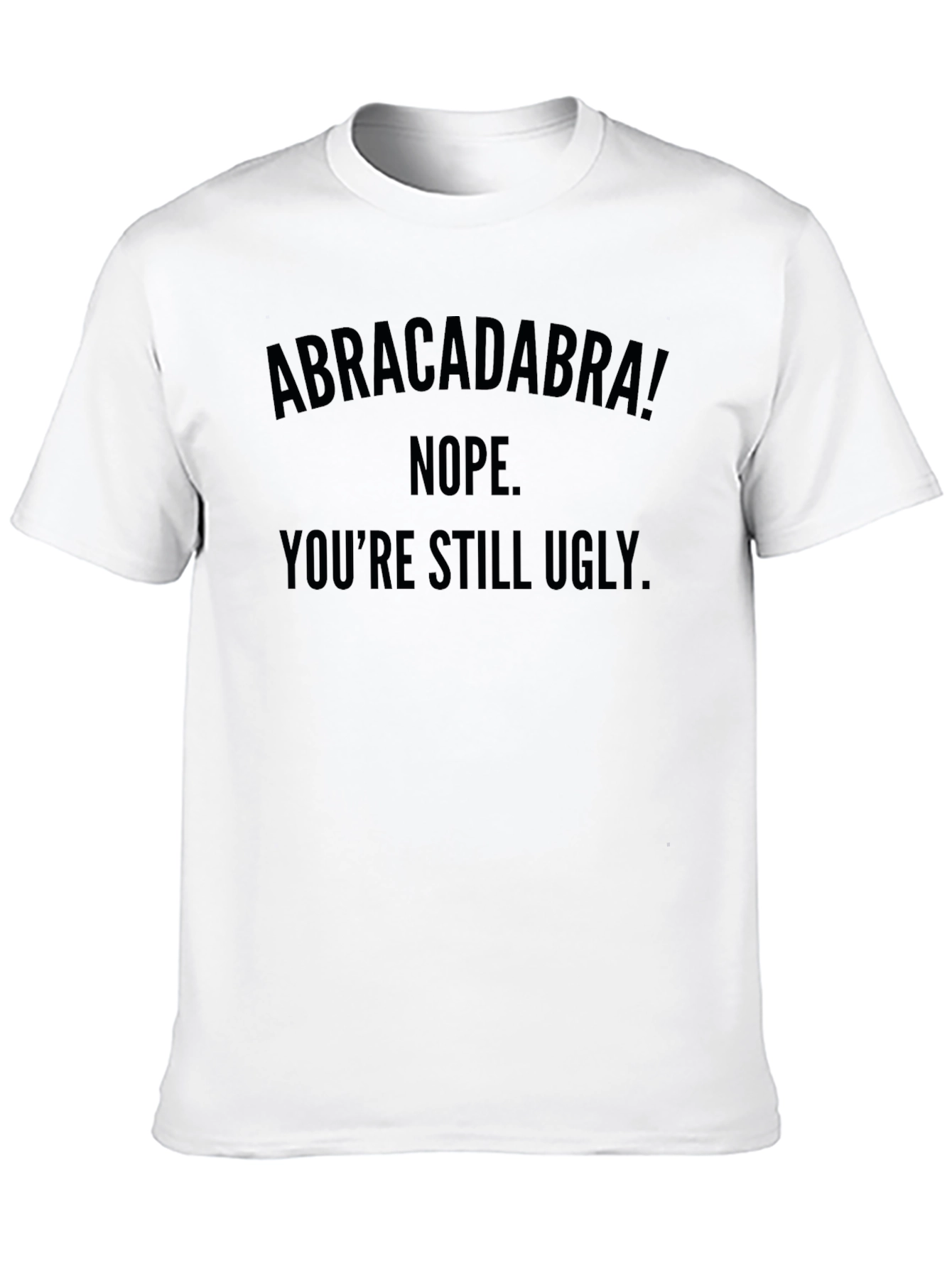 Camiseta Negra: ¡Abracadabra! Aún Feo