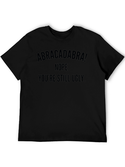 Camiseta Negra: ¡Abracadabra! Aún Feo