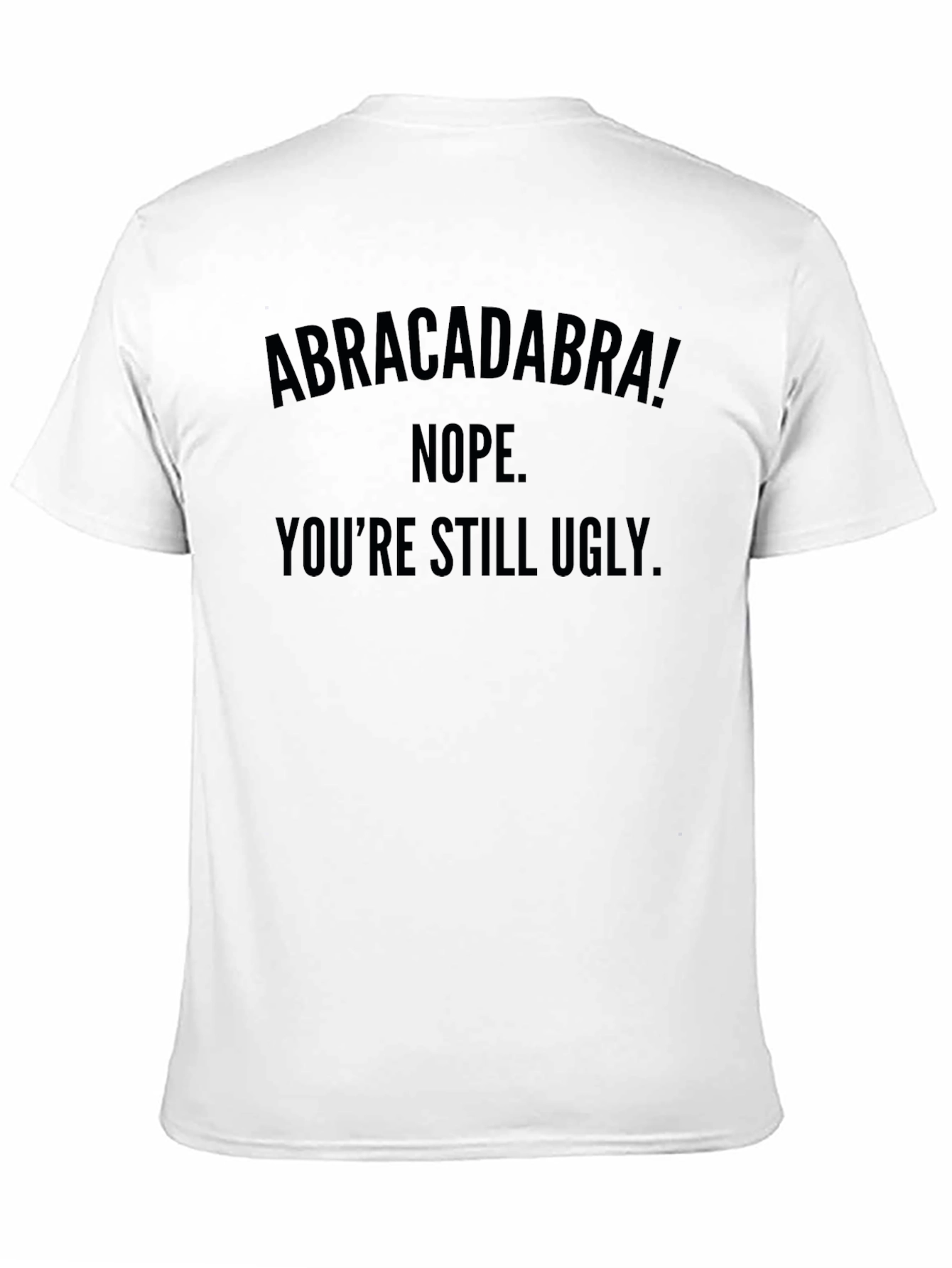 Camiseta Negra: ¡Abracadabra! Aún Feo