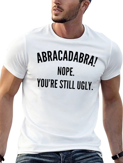 Camiseta Negra: ¡Abracadabra! Aún Feo