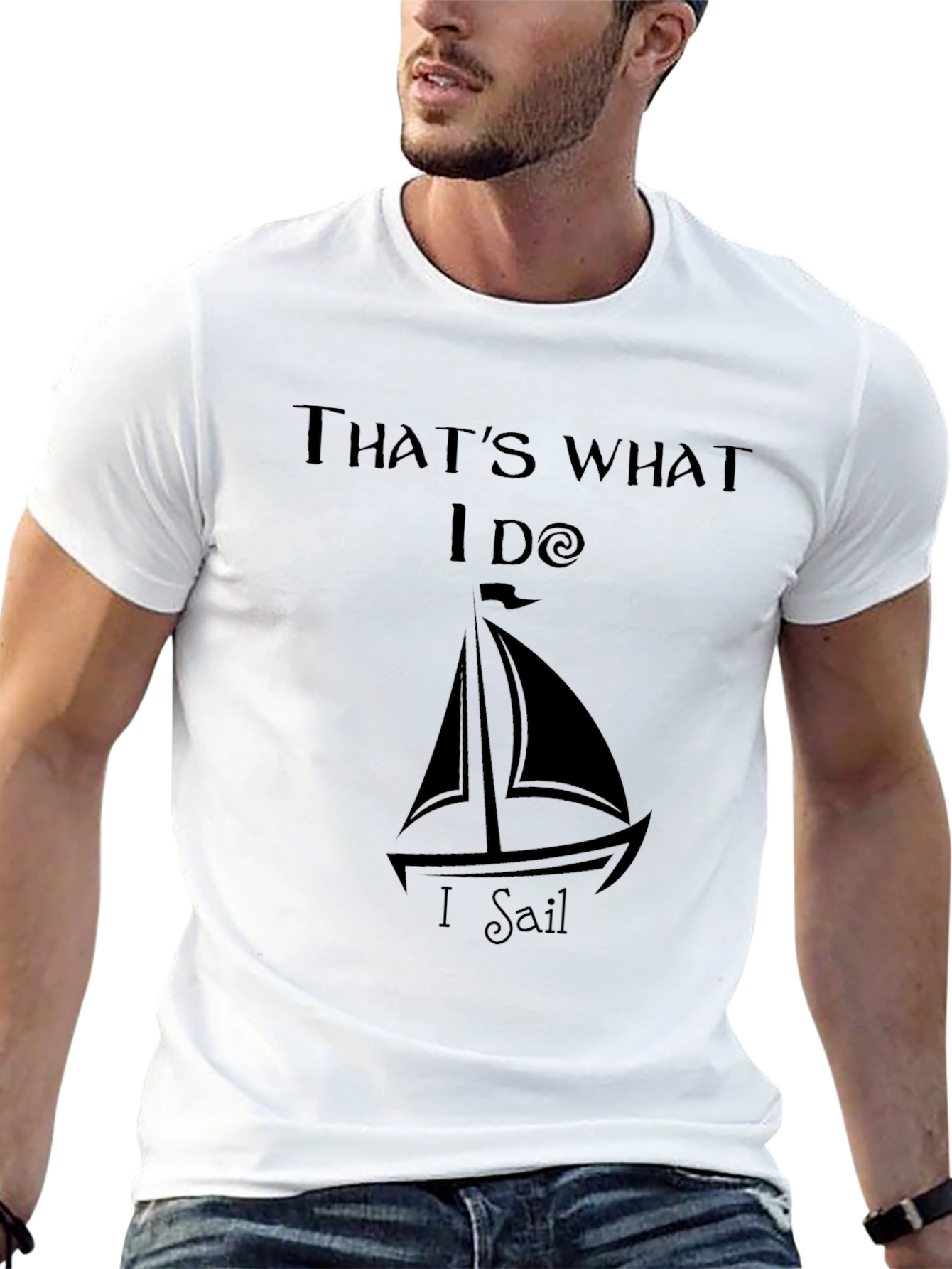 Camiseta Negra: Eso es lo que hago Navego