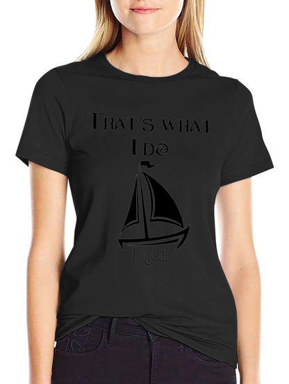 Camiseta Negra: Eso es lo que hago Navego