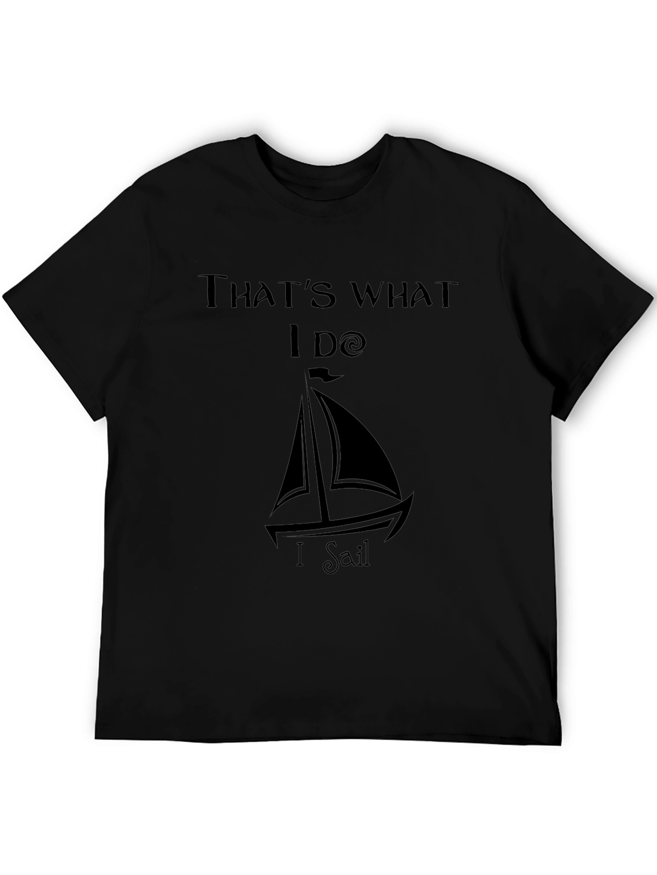 Camiseta Negra: Eso es lo que hago Navego
