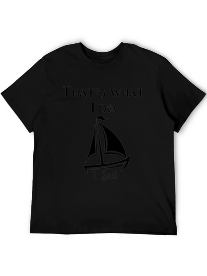 Camiseta Negra: Eso es lo que hago Navego