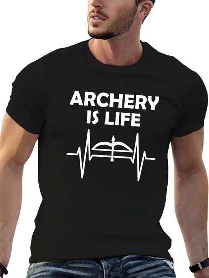 Camiseta Arqueria es Vida - Diseño Único para Arqueros