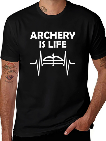 Camiseta Arqueria es Vida - Diseño Único para Arqueros