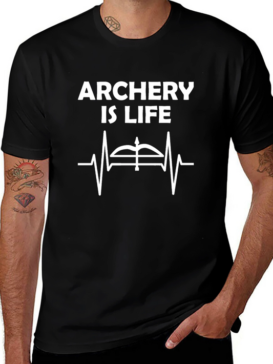 Camiseta Arqueria es Vida - Diseño Único para Arqueros