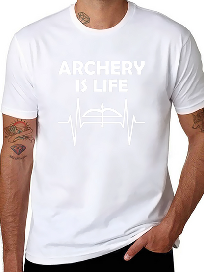 Camiseta Arqueria es Vida - Diseño Único para Arqueros
