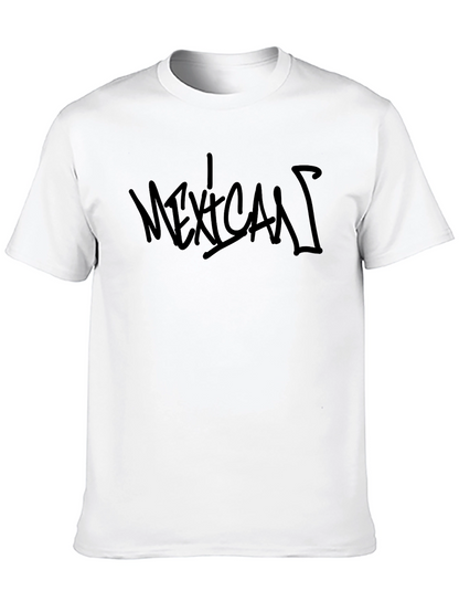 Playera Negra Mexican - Estilo Urbano