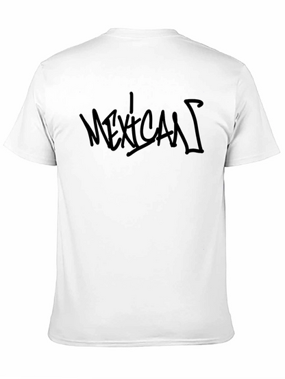 Playera Negra Mexican - Estilo Urbano