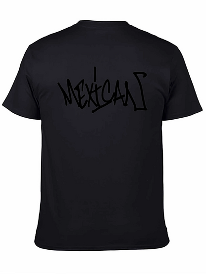 Playera Negra Mexican - Estilo Urbano