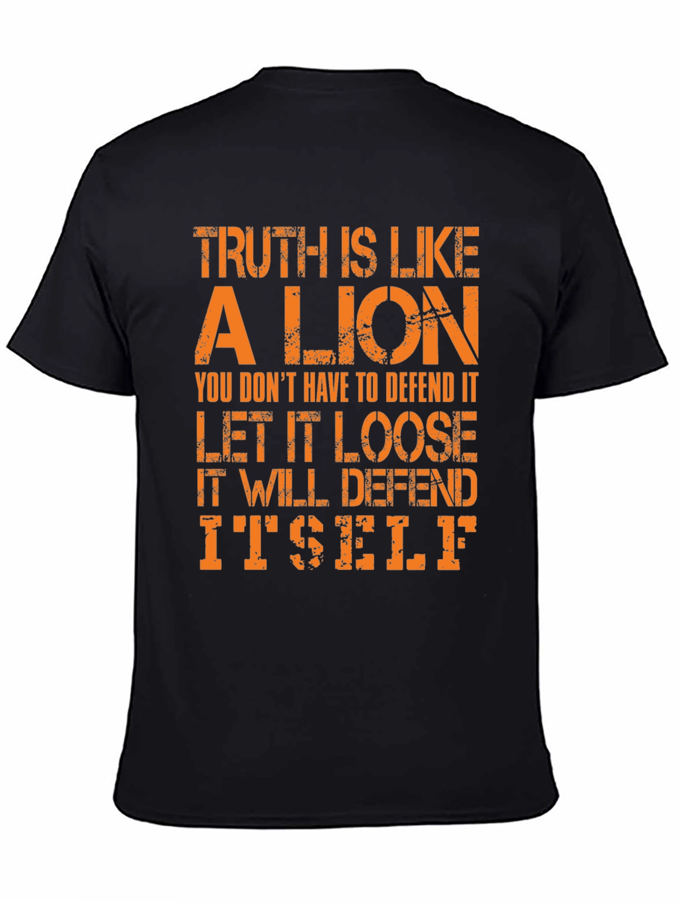 Camiseta Hombre La Verdad es como un León