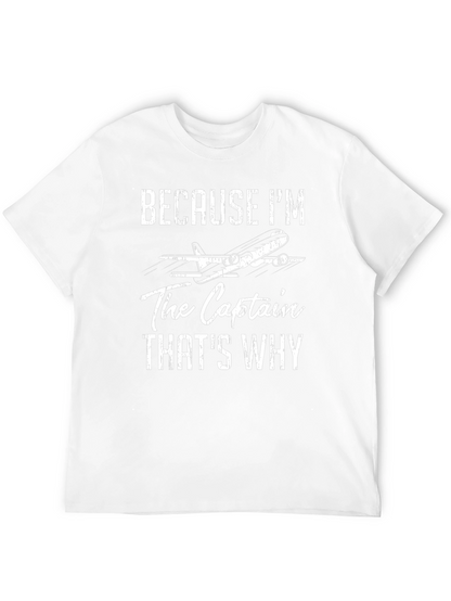 Camiseta Negra: Porque Soy El Capitán
