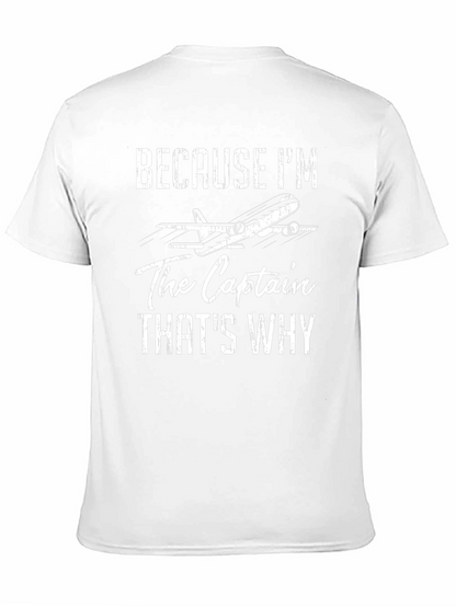 Camiseta Negra: Porque Soy El Capitán