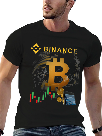 Camiseta Bitcoin Binance Criptomoneda