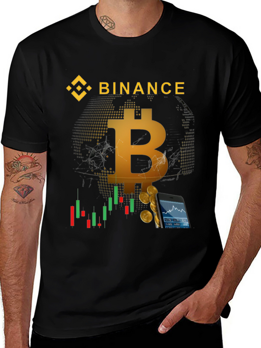 Camiseta Bitcoin Binance Criptomoneda