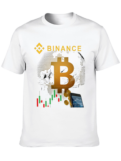 Camiseta Bitcoin Binance Criptomoneda