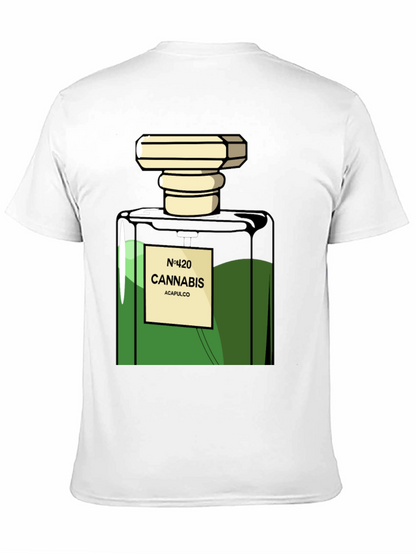 Camiseta Negra Cannabis N°420