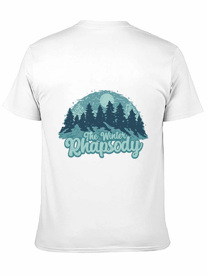 Camiseta Negra Rapsodia Invernal para Hombre