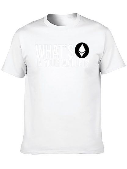 Camiseta Negra: ¿Qué tienes en tu billetera?