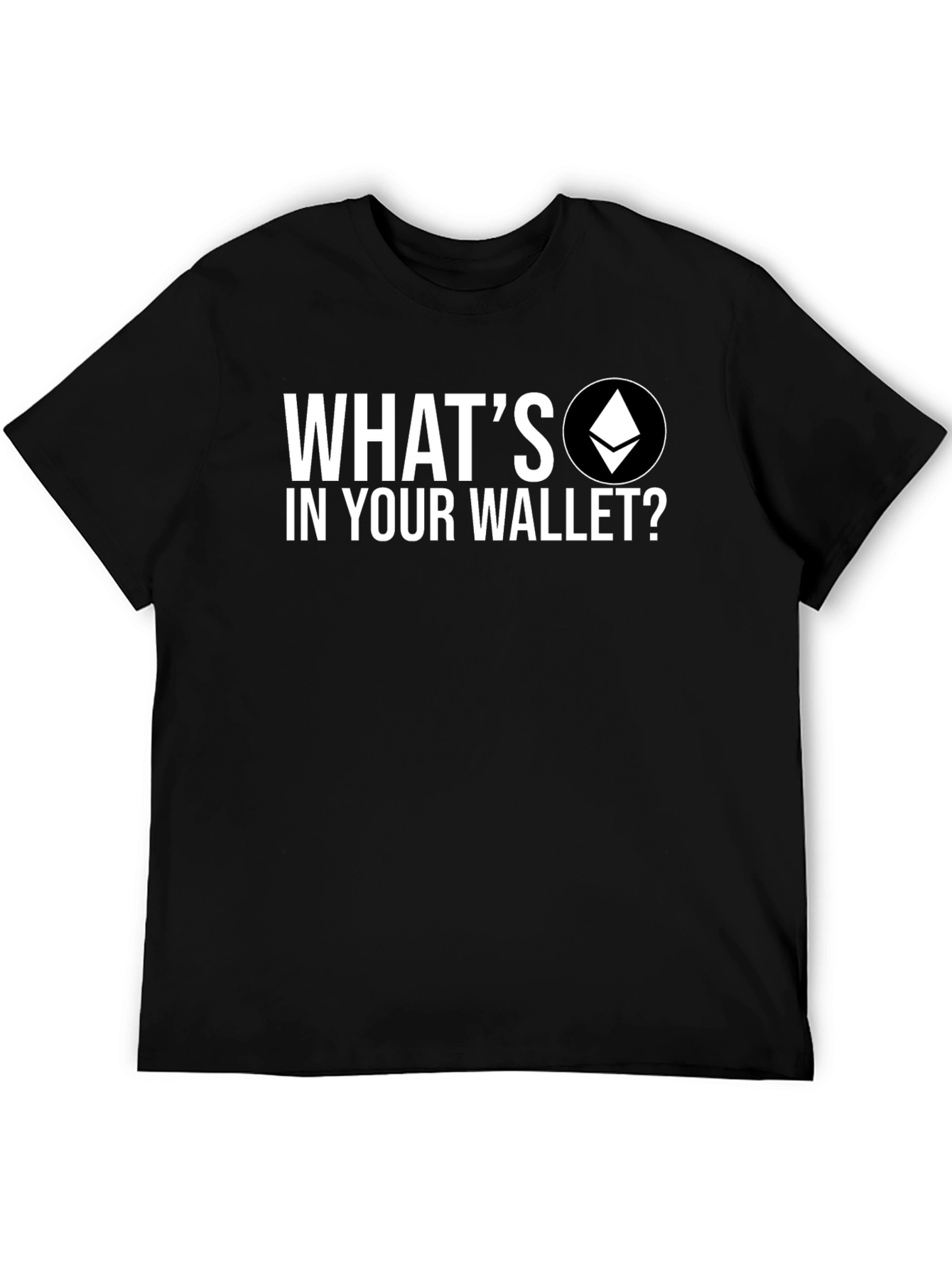 Camiseta Negra: ¿Qué tienes en tu billetera?