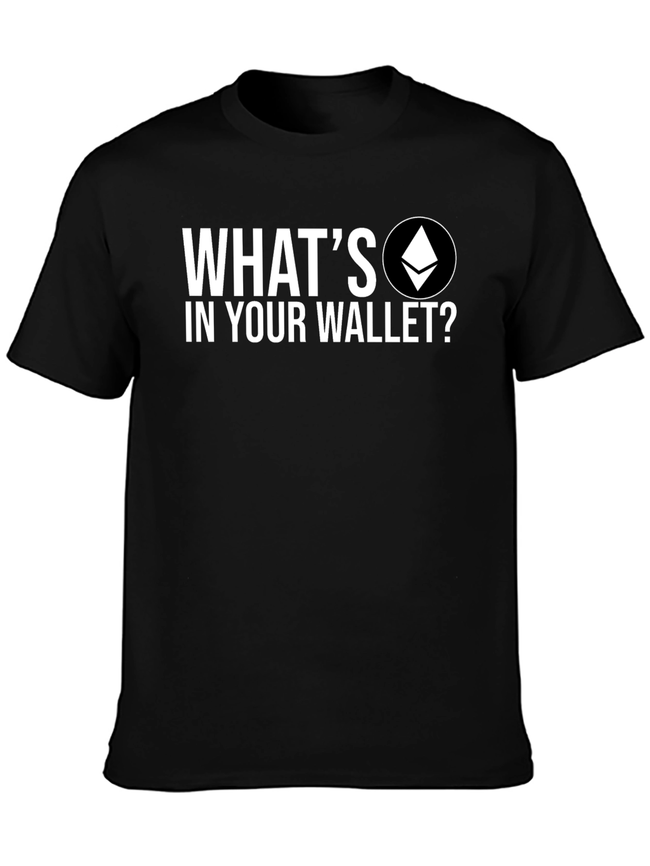 Camiseta Negra: ¿Qué tienes en tu billetera?