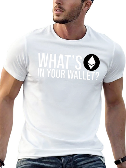 Camiseta Negra: ¿Qué tienes en tu billetera?