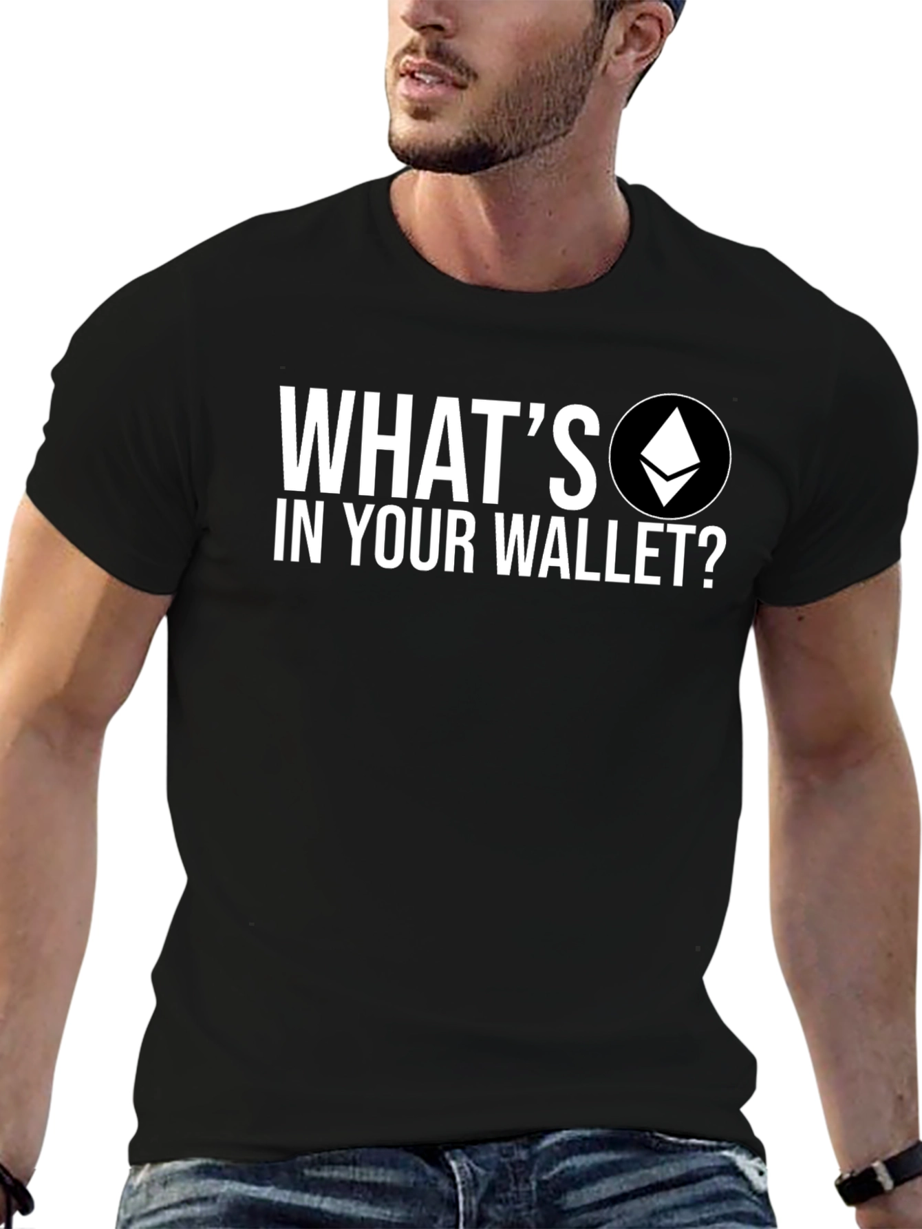 Camiseta Negra: ¿Qué tienes en tu billetera?