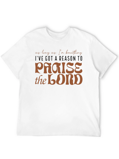 Camiseta Negra Cristiana: Alabanza al Señor
